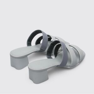 Camper Katie Sandal in Grey Leather